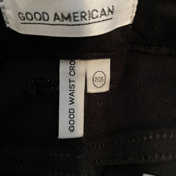 Good American good waist black crop - Picture 11 of 11
